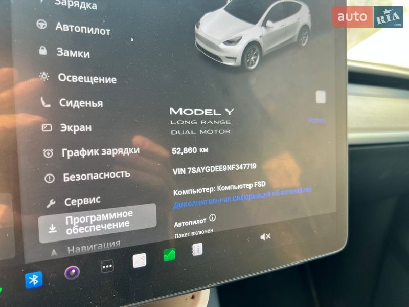 Внедорожник / Кроссовер Tesla Model Y 2021 в Львове фото 9 Внедорожник / Кроссовер Tesla Model Y 2021 в Львове