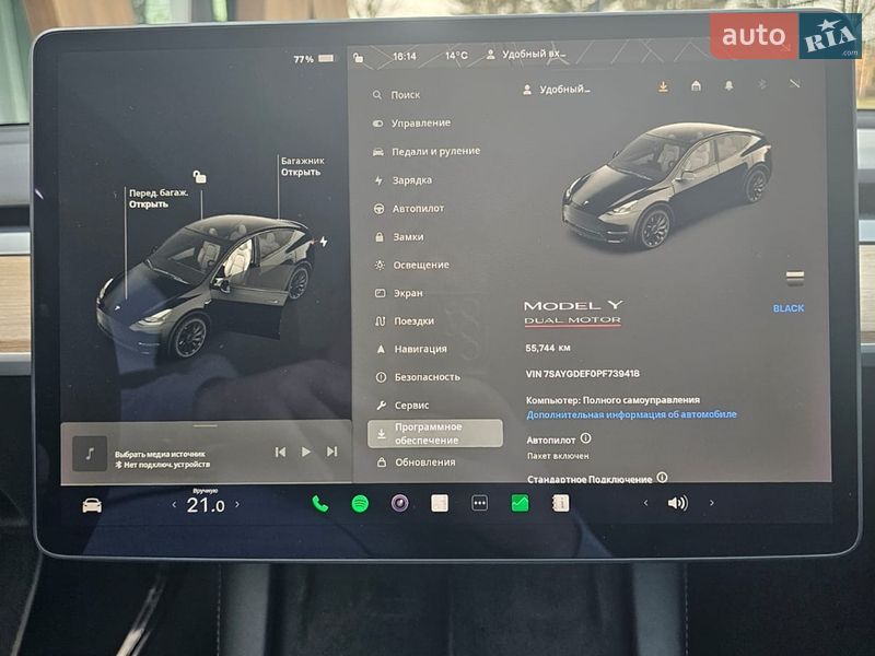 Внедорожник / Кроссовер Tesla Model Y 2023 в Киеве фото 10 Внедорожник / Кроссовер Tesla Model Y 2023 в Киеве