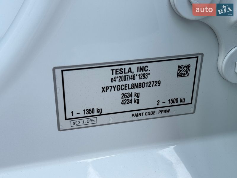 Позашляховик / Кросовер Tesla Model Y 2022 в Луцьку