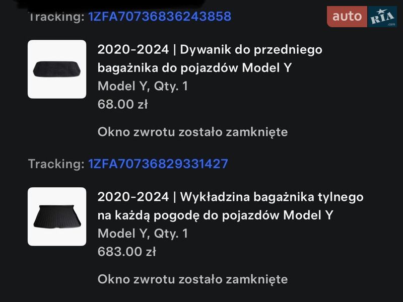 Позашляховик / Кросовер Tesla Model Y 2022 в Луцьку