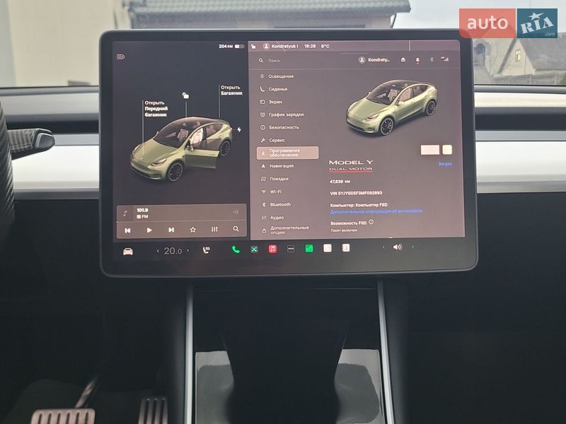 Внедорожник / Кроссовер Tesla Model Y 2020 в Львове