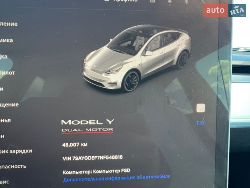 Внедорожник / Кроссовер Tesla Model Y 2022 в Луцке