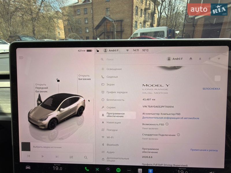 Внедорожник / Кроссовер Tesla Model Y 2023 в Киеве