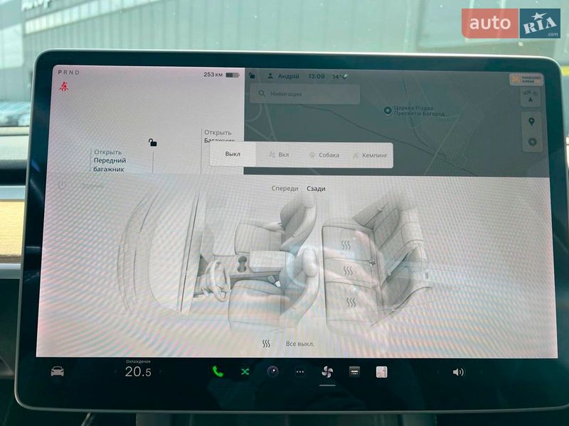 Внедорожник / Кроссовер Tesla Model Y 2021 в Львове