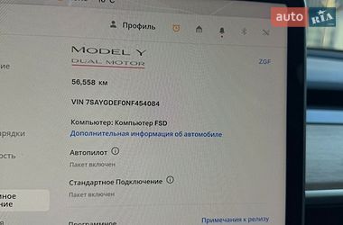 Внедорожник / Кроссовер Tesla Model Y 2022 в Львове
