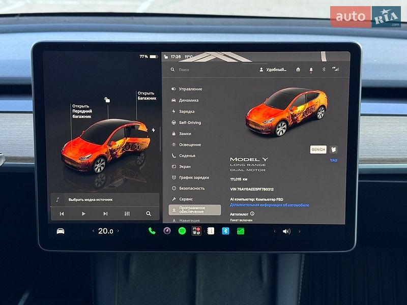 Позашляховик / Кросовер Tesla Model Y 2023 в Києві