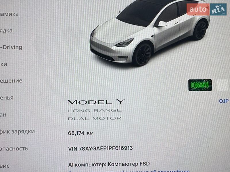 Внедорожник / Кроссовер Tesla Model Y 2022 в Бучаче