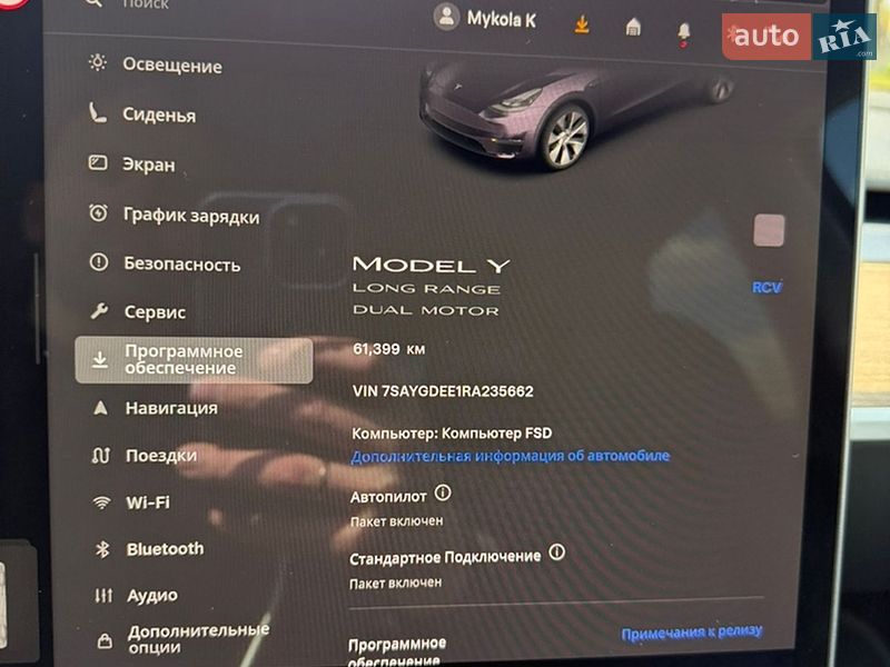 Внедорожник / Кроссовер Tesla Model Y 2024 в Харькове