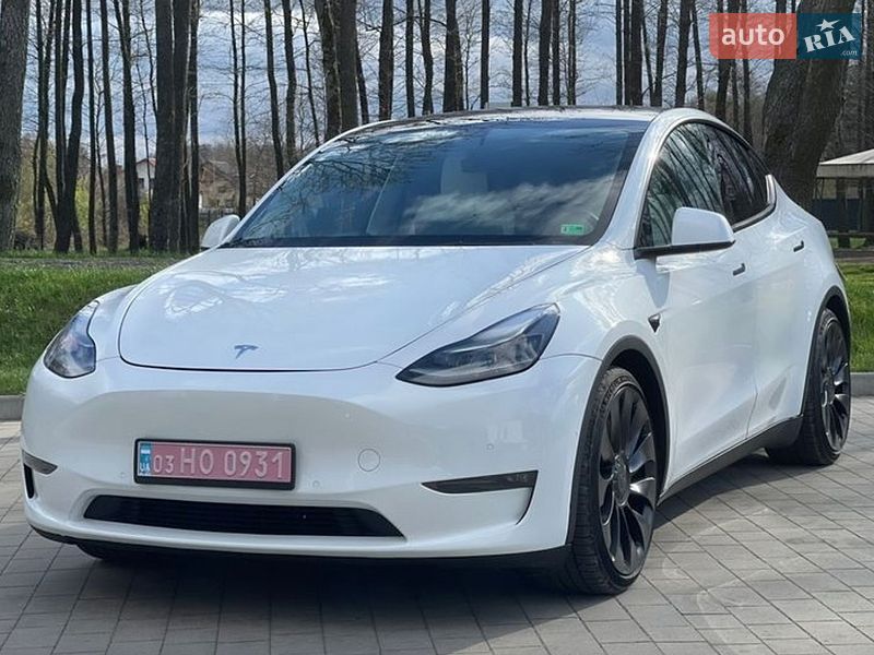 Внедорожник / Кроссовер Tesla Model Y 2021 в Одессе