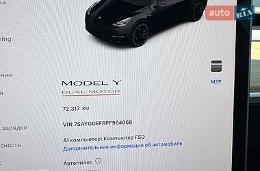 Внедорожник / Кроссовер Tesla Model Y 2023 в Одессе