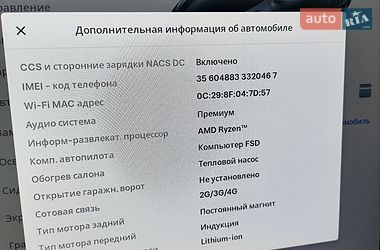 Внедорожник / Кроссовер Tesla Model Y 2024 в Львове