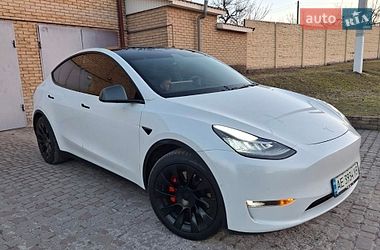 Внедорожник / Кроссовер Tesla Model Y 2021 в Днепре