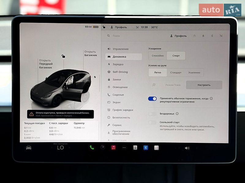 Внедорожник / Кроссовер Tesla Model Y 2024 в Киеве