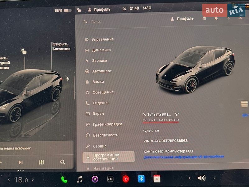 Внедорожник / Кроссовер Tesla Model Y 2024 в Киеве