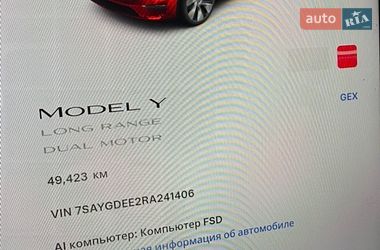 Позашляховик / Кросовер Tesla Model Y 2024 в Києві
