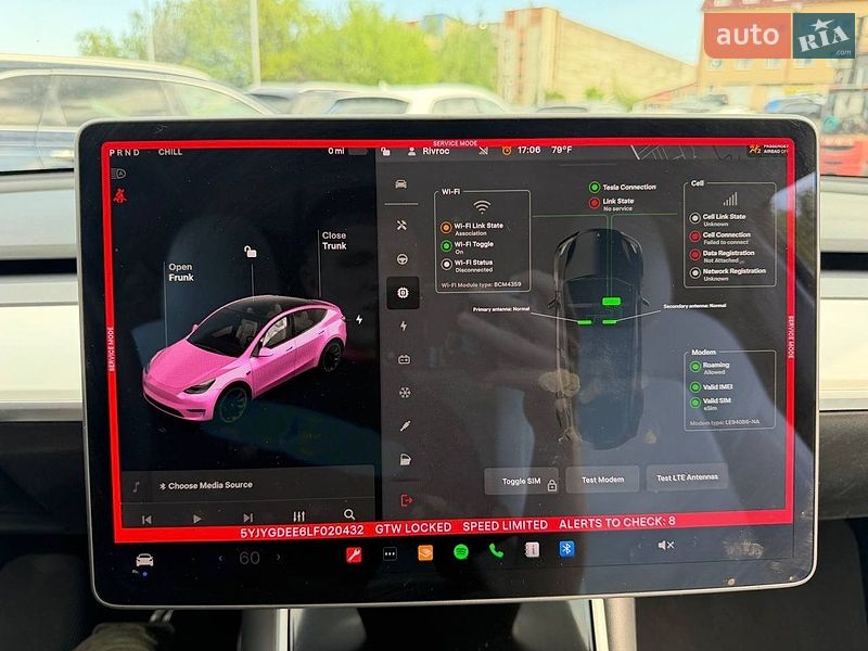 Внедорожник / Кроссовер Tesla Model Y 2020 в Луцке фото 20 Внедорожник / Кроссовер Tesla Model Y 2020 в Луцке