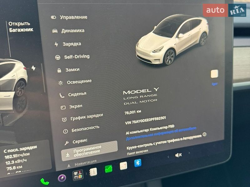 Внедорожник / Кроссовер Tesla Model Y 2022 в Полтаве