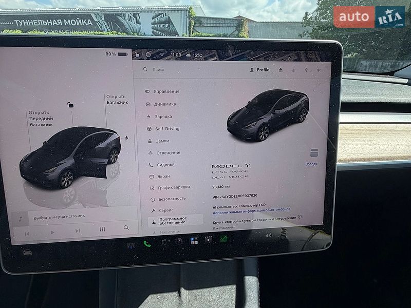 Внедорожник / Кроссовер Tesla Model Y 2023 в Киеве фото 19 Внедорожник / Кроссовер Tesla Model Y 2023 в Киеве