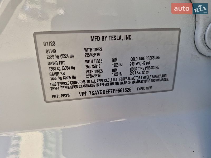 Позашляховик / Кросовер Tesla Model Y 2023 в Тернополі