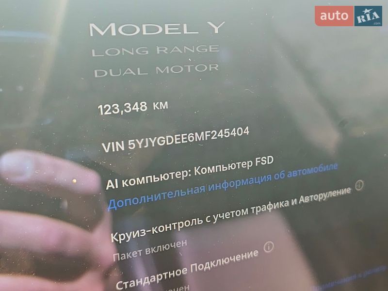 Позашляховик / Кросовер Tesla Model Y 2021 в Ірпені