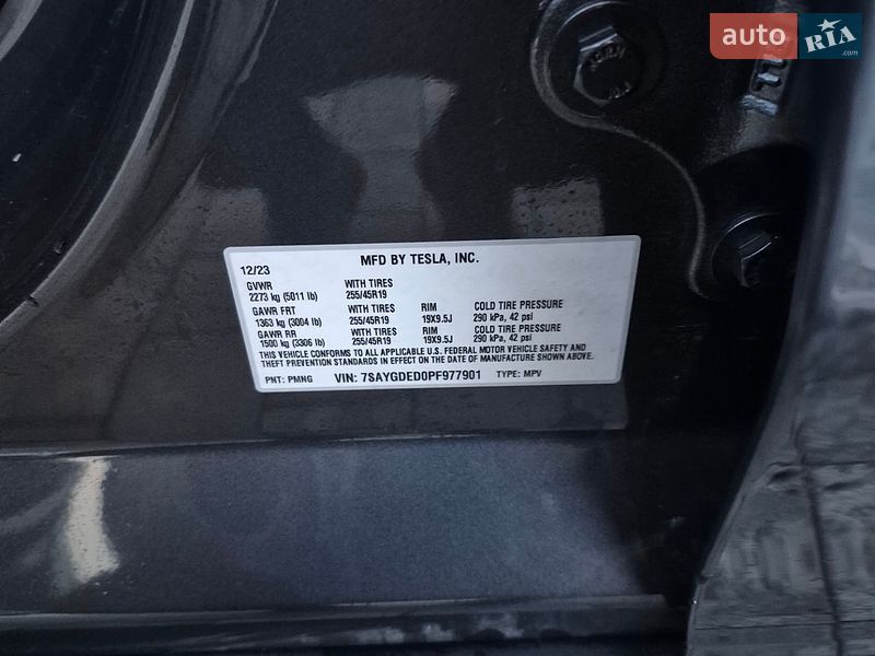 Внедорожник / Кроссовер Tesla Model Y 2023 в Львове