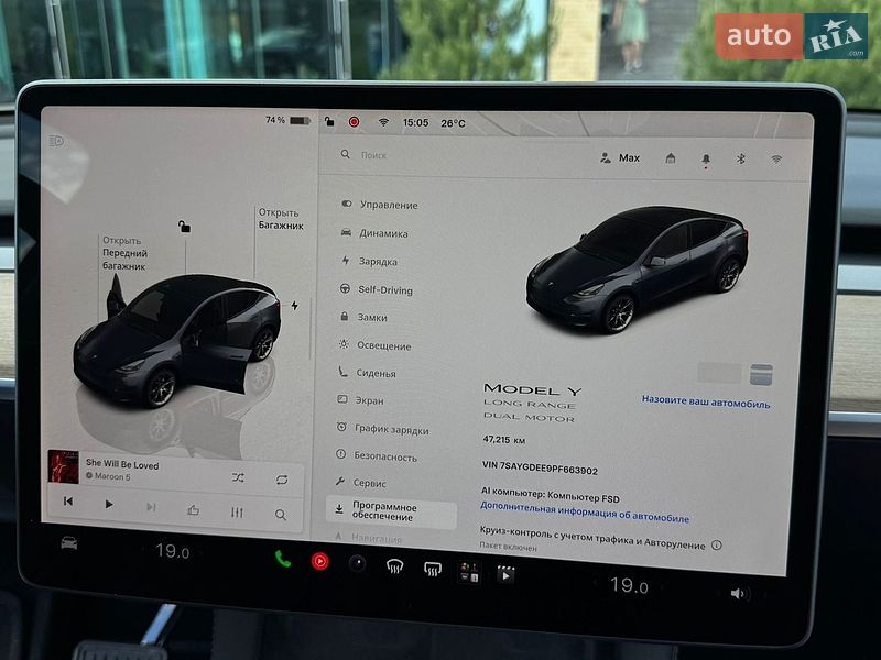 Внедорожник / Кроссовер Tesla Model Y 2023 в Хмельницком