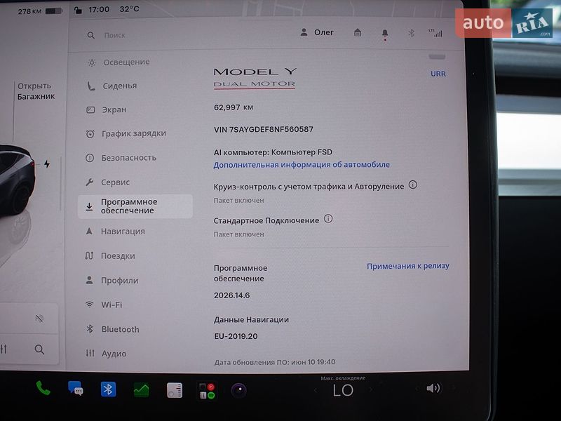 Позашляховик / Кросовер Tesla Model Y 2022 в Києві