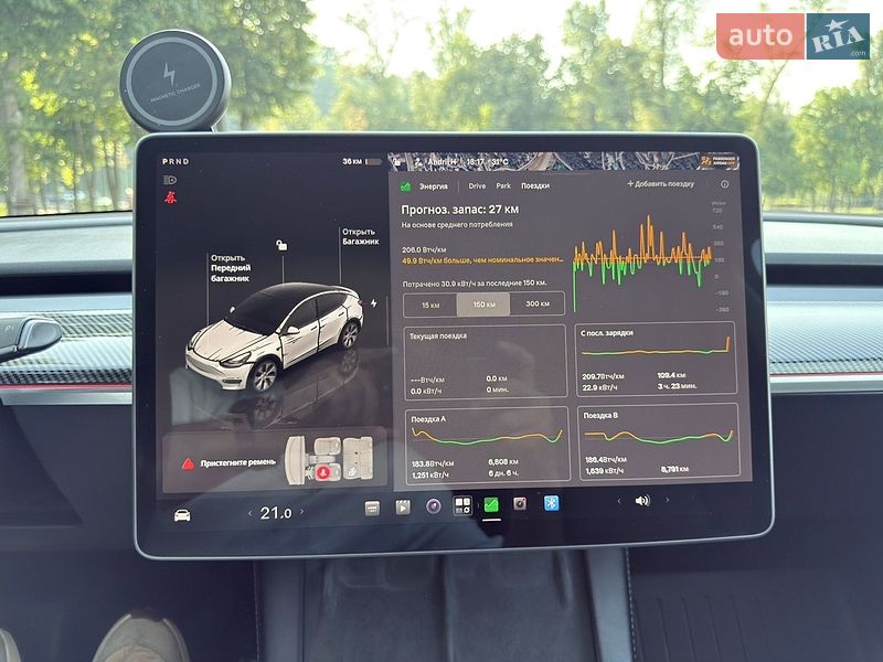 Внедорожник / Кроссовер Tesla Model Y 2024 в Киеве