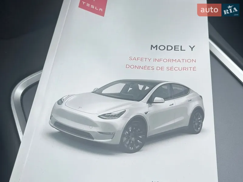 Внедорожник / Кроссовер Tesla Model Y 2022 в Киеве документ 2 фото Внедорожник / Кроссовер Tesla Model Y 2022 в Киеве документ