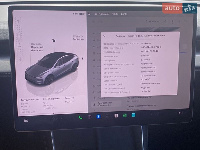 Позашляховик / Кросовер Tesla Model Y 2025 в Коростені