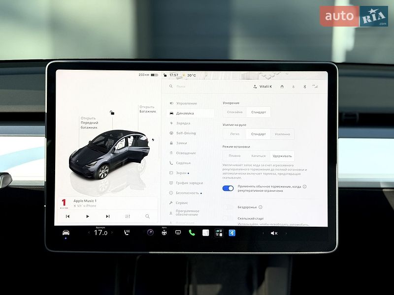 Внедорожник / Кроссовер Tesla Model Y 2022 в Киеве