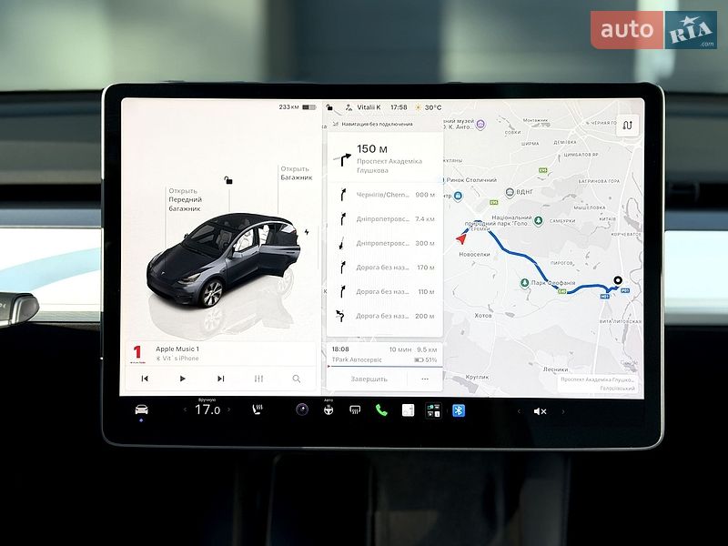 Внедорожник / Кроссовер Tesla Model Y 2022 в Киеве