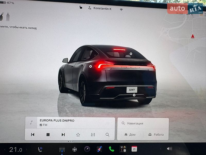 Внедорожник / Кроссовер Tesla Model Y 2025 в Днепре