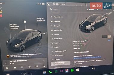 Внедорожник / Кроссовер Tesla Model Y 2024 в Лановцах