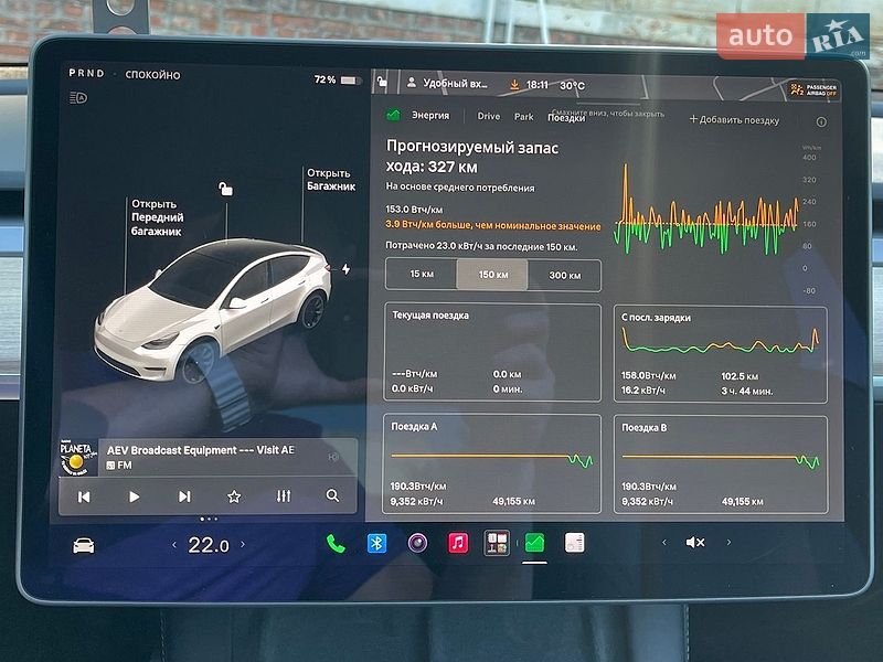 Внедорожник / Кроссовер Tesla Model Y 2021 в Чернигове