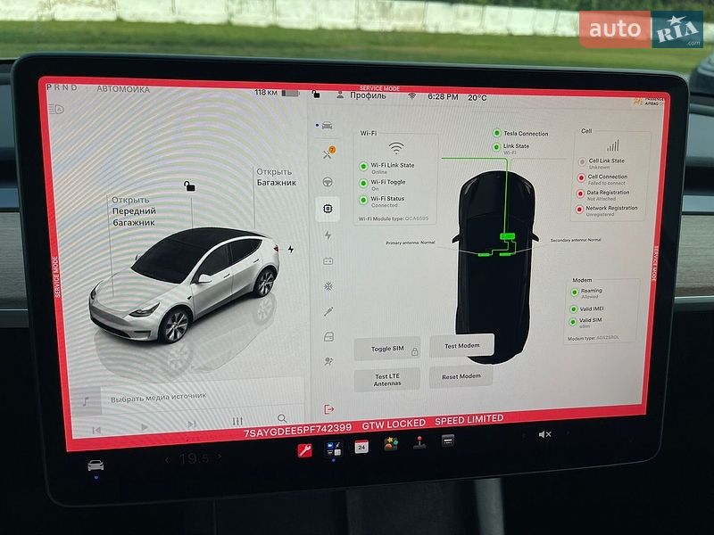 Внедорожник / Кроссовер Tesla Model Y 2023 в Луцке