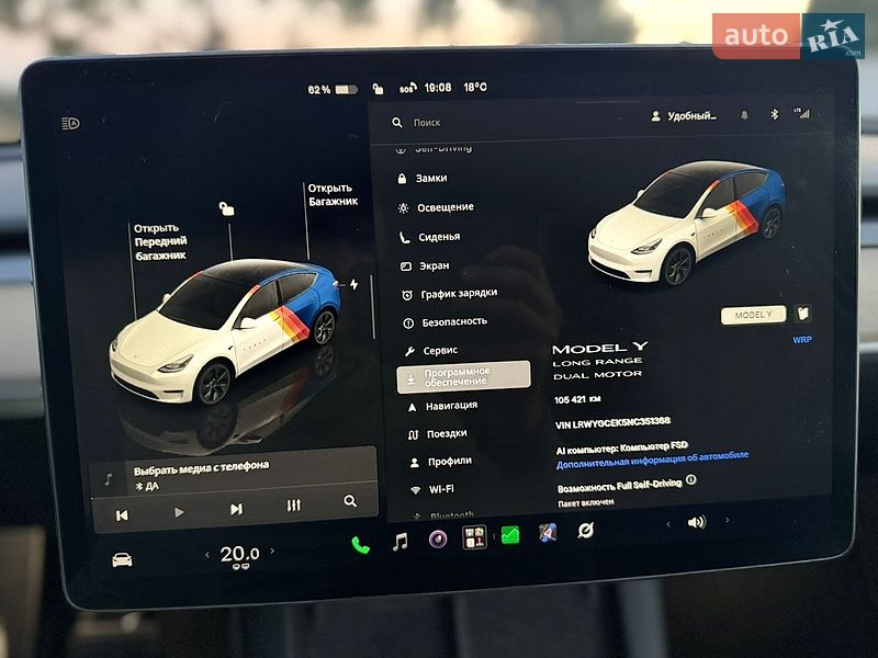 Внедорожник / Кроссовер Tesla Model Y 2022 в Львове фото 14 Внедорожник / Кроссовер Tesla Model Y 2022 в Львове