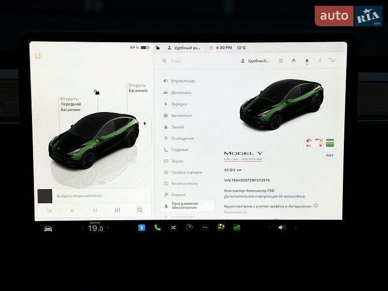 Внедорожник / Кроссовер Tesla Model Y 2022 в Киеве
