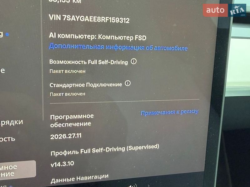Позашляховик / Кросовер Tesla Model Y 2024 в Полтаві