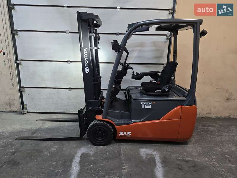 Вилочный погрузчик Toyota 8FBET16 2019 в Киеве фото 10 Вилочный погрузчик Toyota 8FBET16 2019 в Киеве