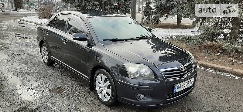 Вес тойота авенсис 2007