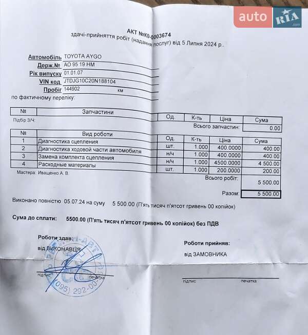 Хэтчбек Toyota Aygo 2007 в Запорожье фото 3 Хэтчбек Toyota Aygo 2007 в Запорожье