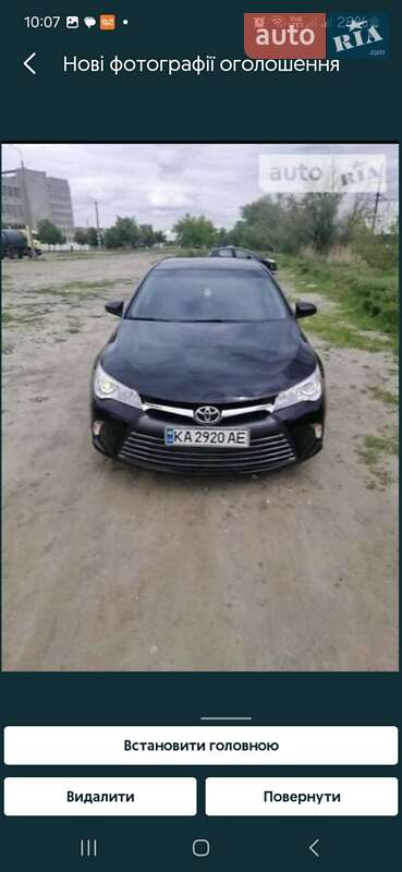Седан Toyota Camry 2015 в Погребище фото 5 Седан Toyota Camry 2015 в Погребище