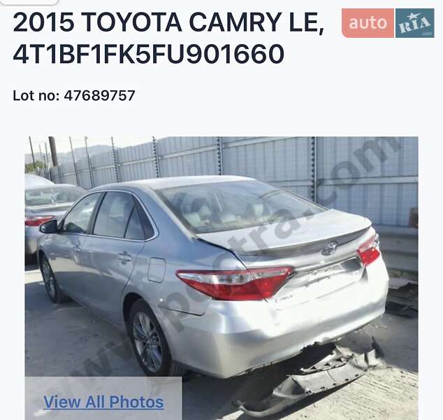 Седан Toyota Camry 2014 в Стоянке