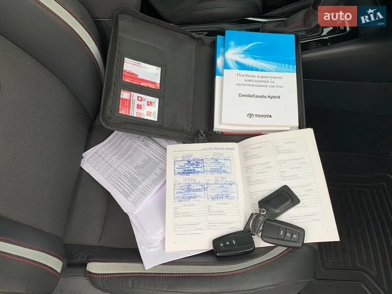 Седан Toyota Corolla 2021 в Кривом Роге документ