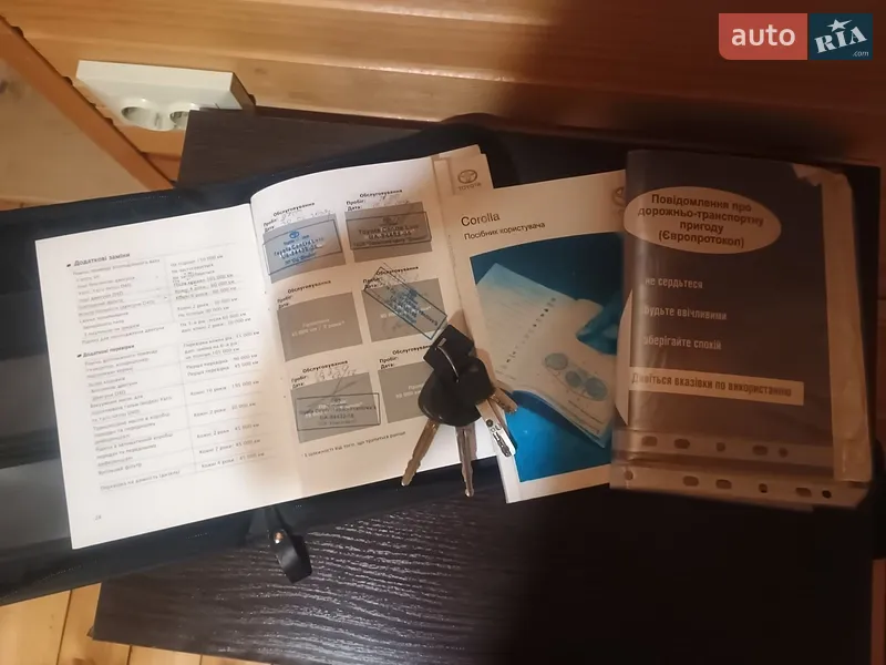 Седан Toyota Corolla 2008 в Яремче документ