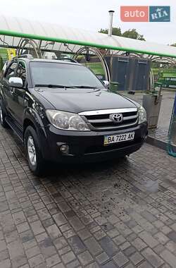 Внедорожник / Кроссовер Toyota Fortuner 2007 в Кропивницком