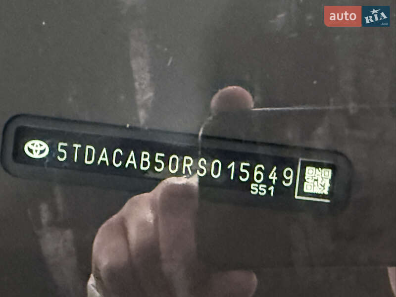 Внедорожник / Кроссовер Toyota Grand Highlander 2024 в Одессе