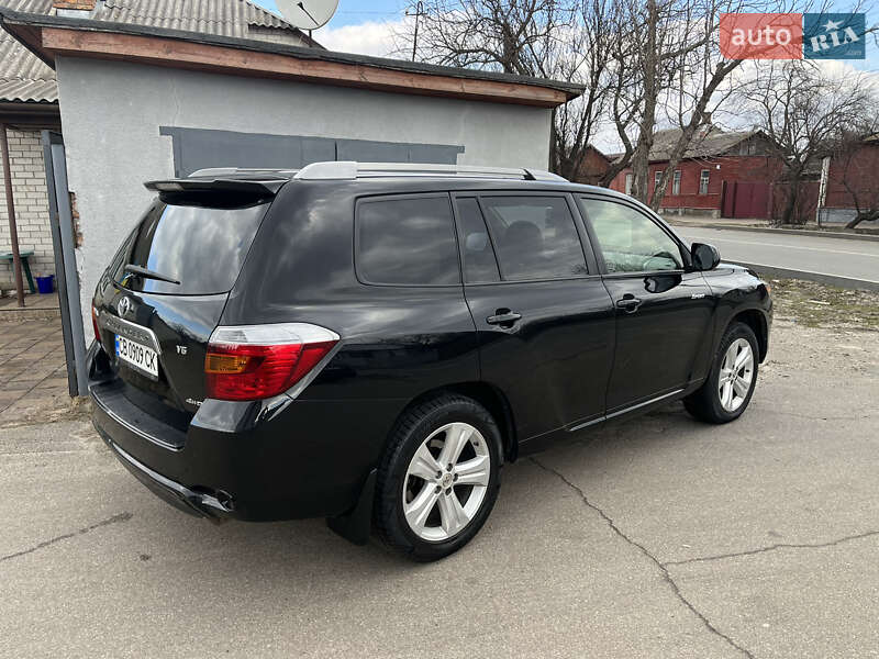 Внедорожник / Кроссовер Toyota Highlander 2008 в Чернигове