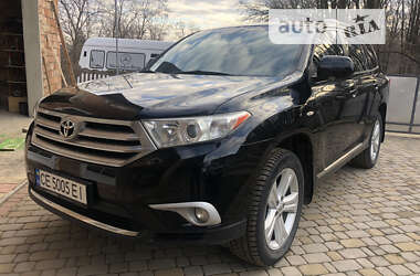 Внедорожник / Кроссовер Toyota Highlander 2012 в Черновцах